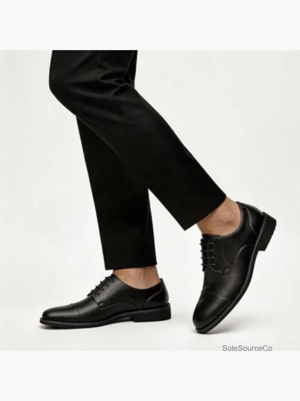 Cap-Toe Oxfords - Memory Foam Insoles, Lace-Up, Dress & Casual